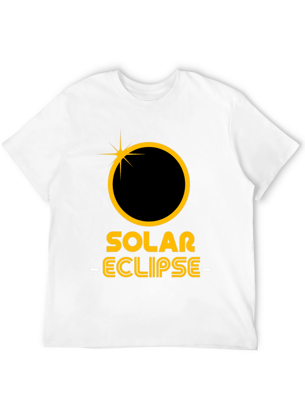 Solar Eclipse Graphic Tee - Astronomy Enthusiast Shirt
