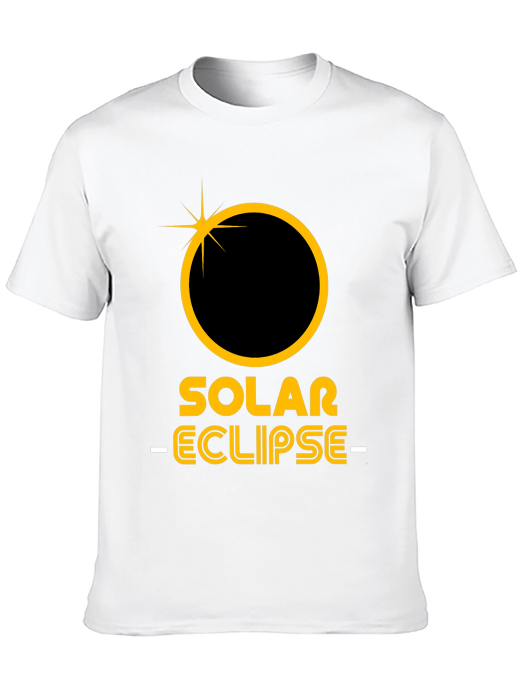 Solar Eclipse Graphic Tee - Astronomy Enthusiast Shirt