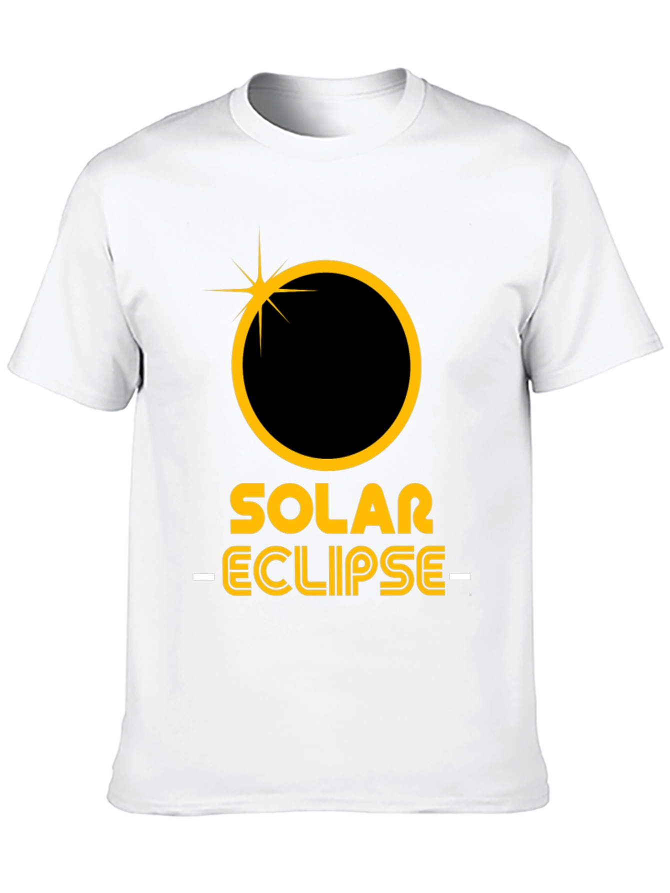 Solar Eclipse Graphic Tee - Astronomy Enthusiast Shirt