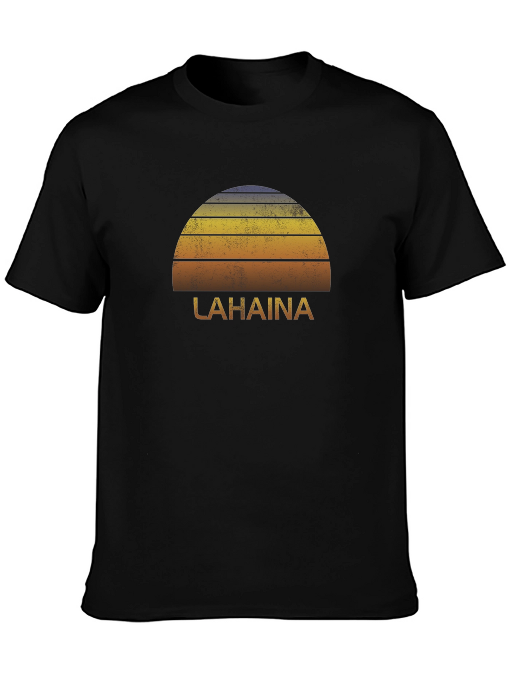 Lahaina Retro Sunset T-Shirt
