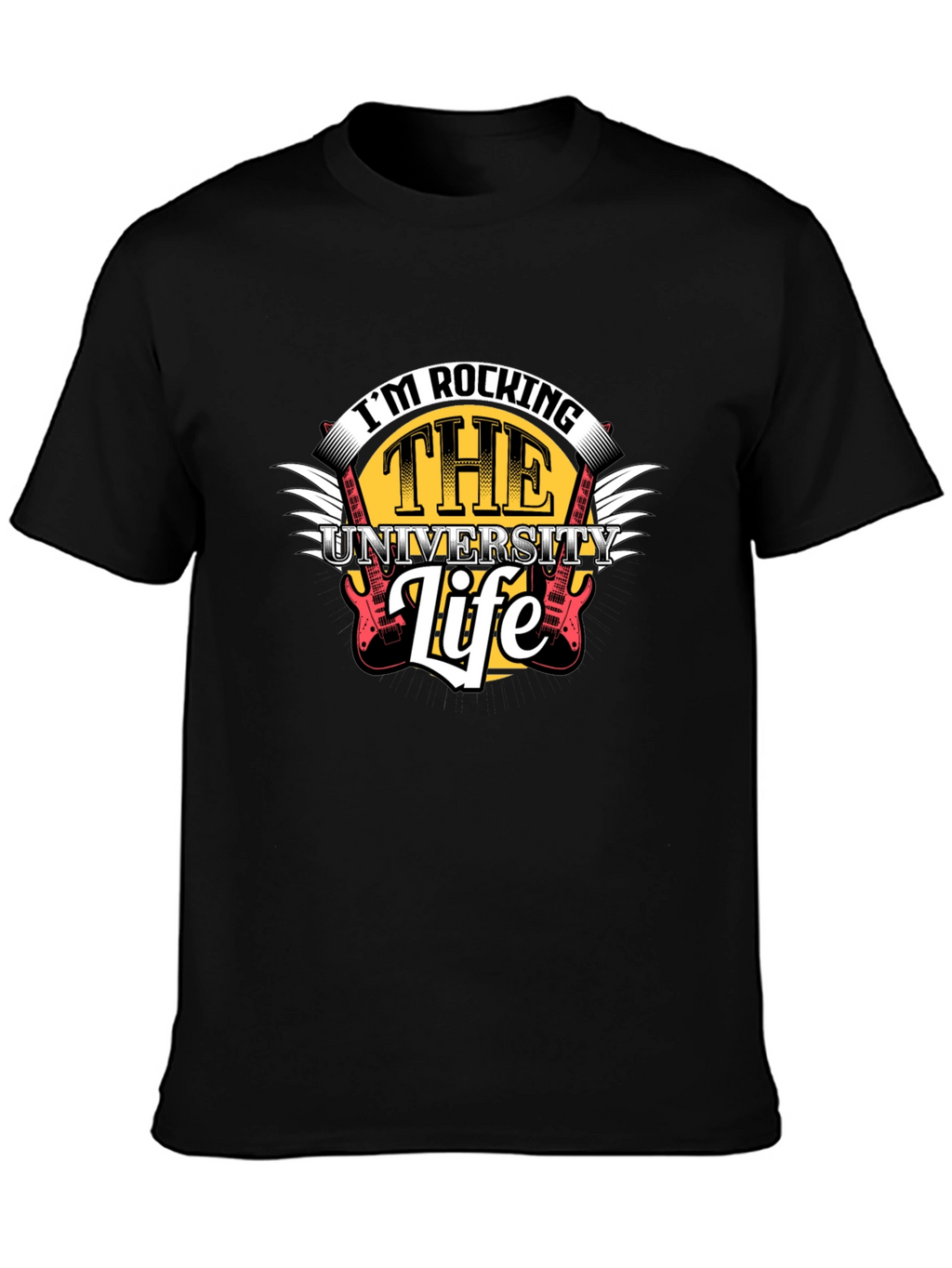 Rocking the University Life Graphic Tee