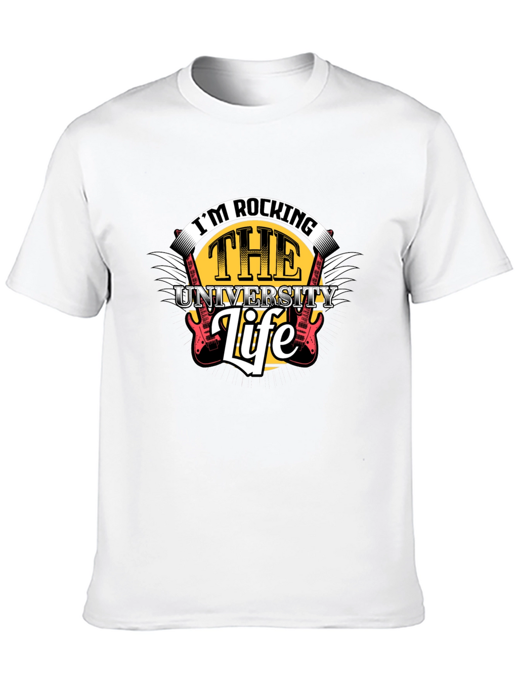 Rocking the University Life Graphic Tee