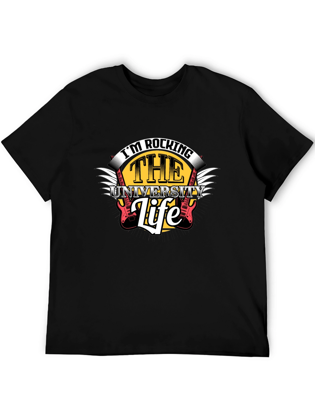 Rocking the University Life Graphic Tee