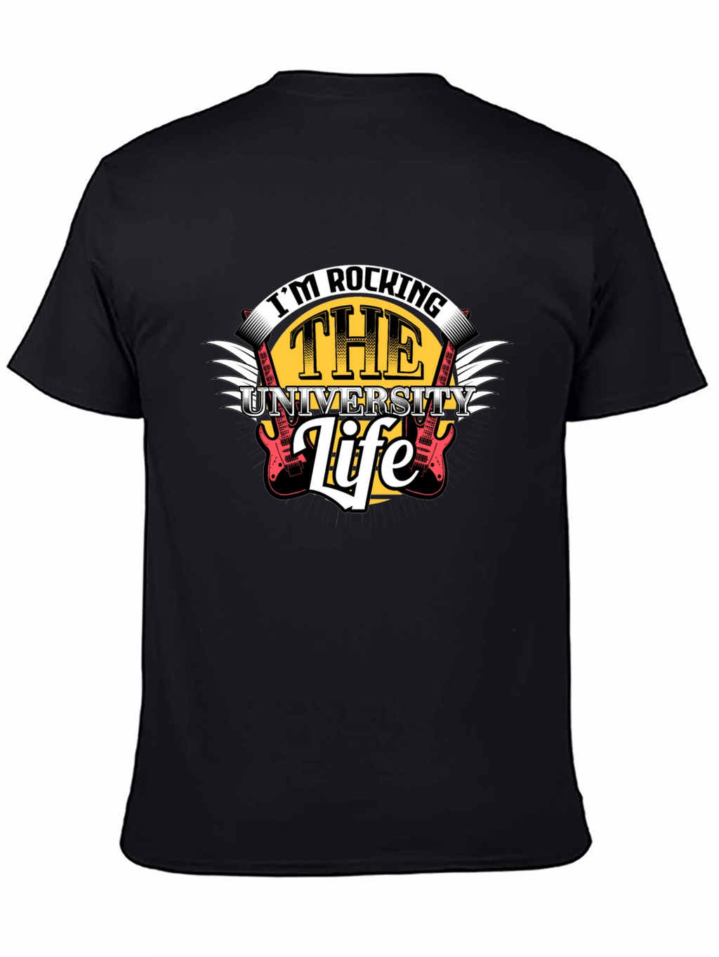 Rocking the University Life Graphic Tee
