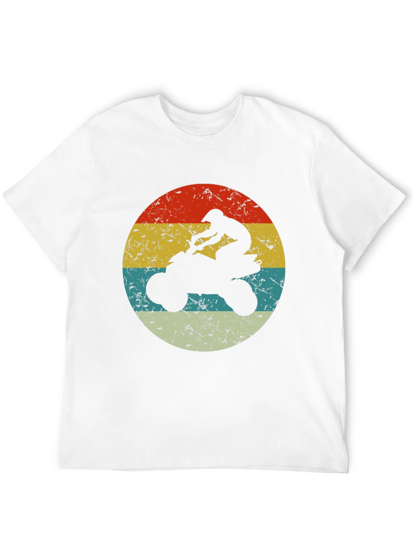 Retro ATV Rider Graphic Tee