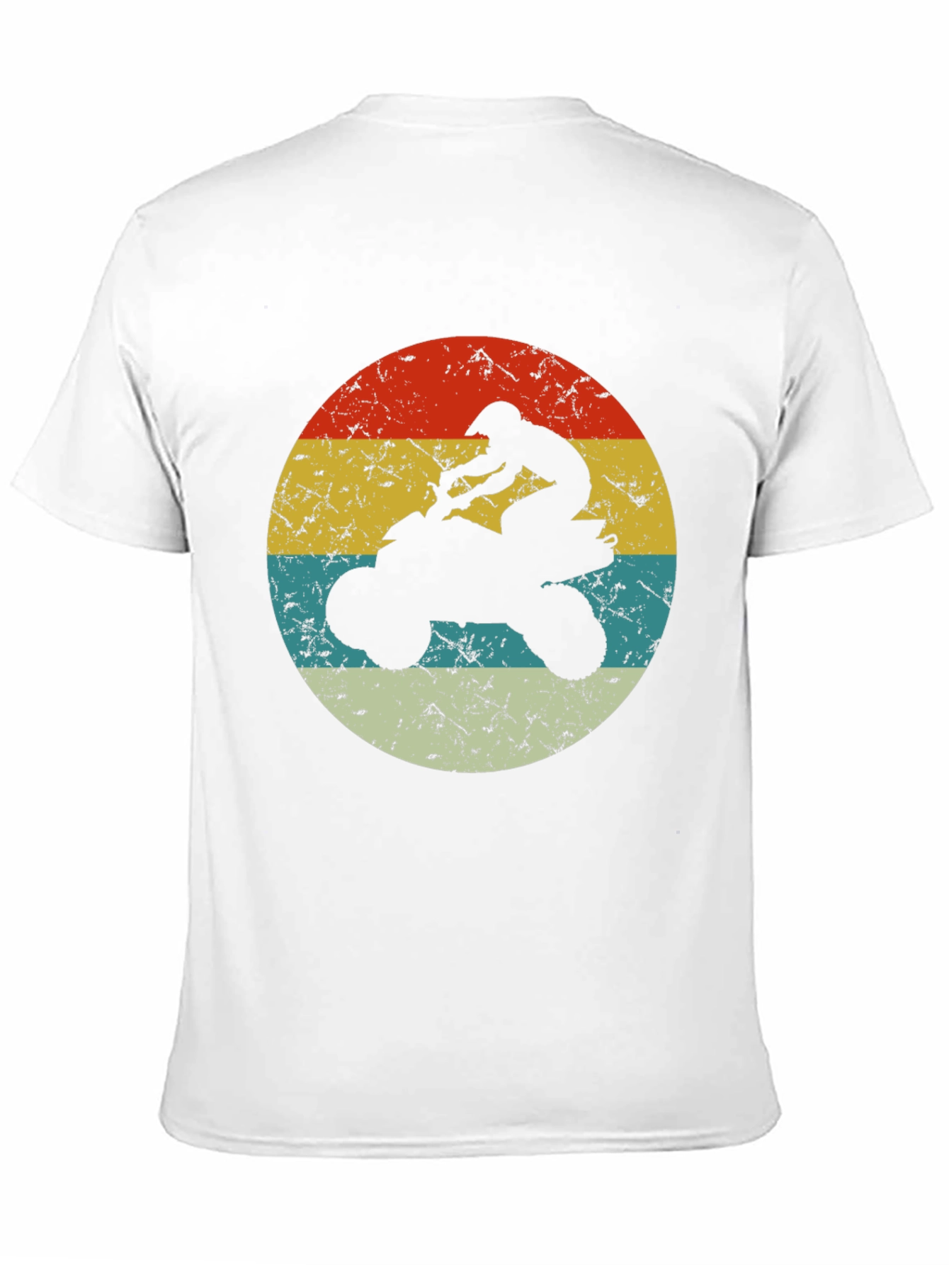 Retro ATV Rider Graphic Tee