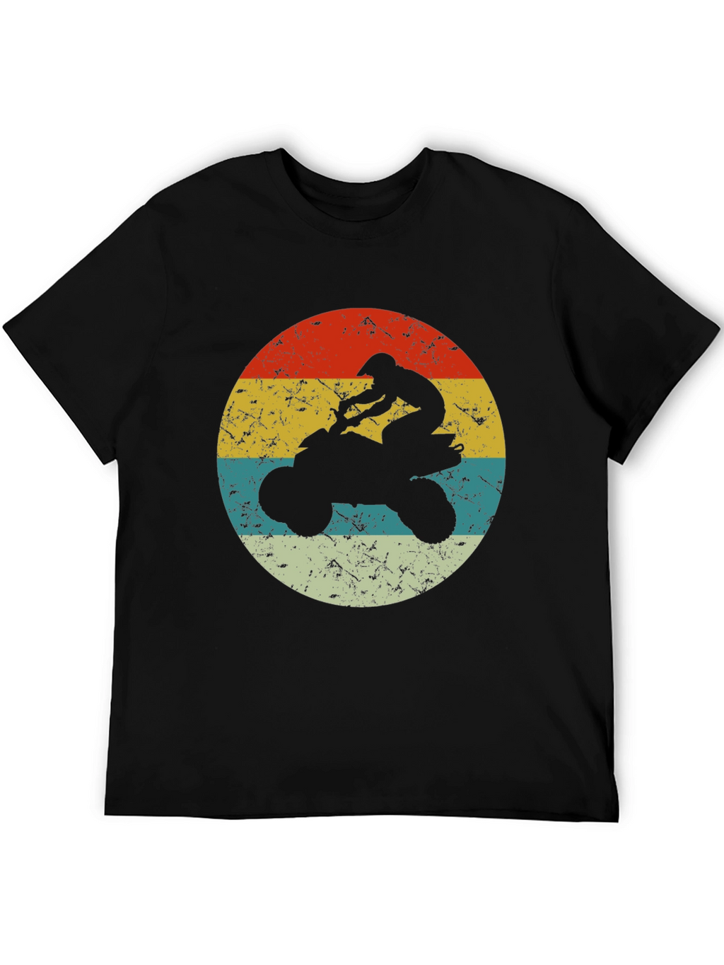Retro ATV Rider Graphic Tee