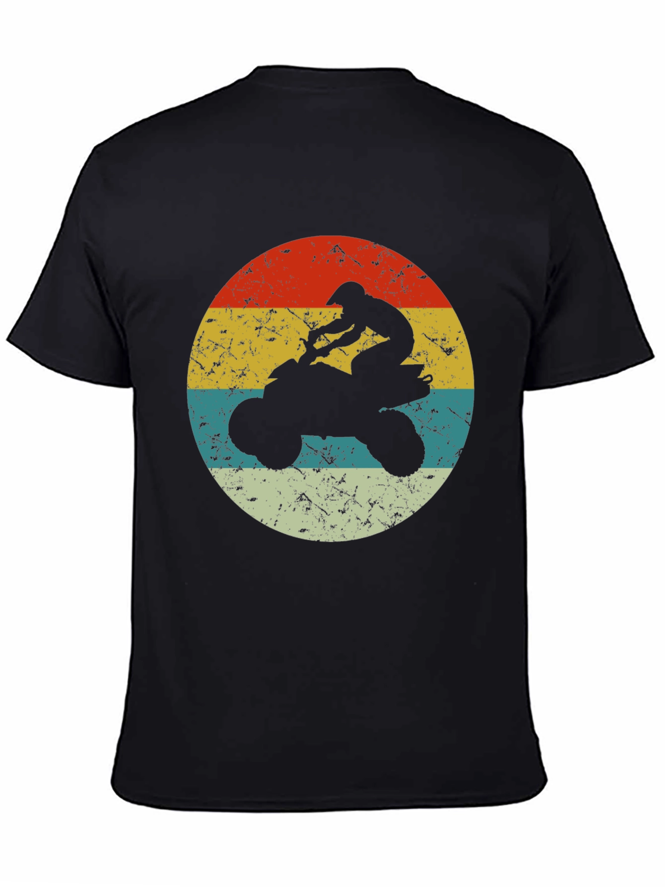 Retro ATV Rider Graphic Tee