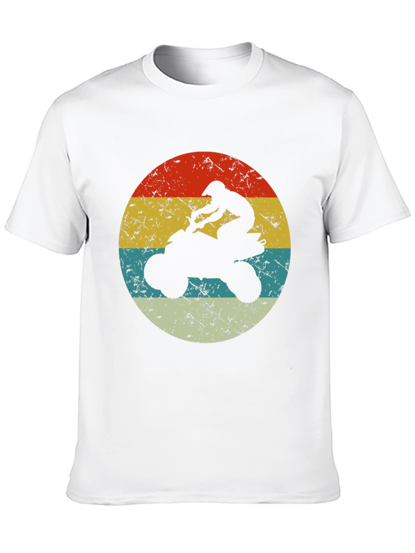Retro ATV Rider Graphic Tee