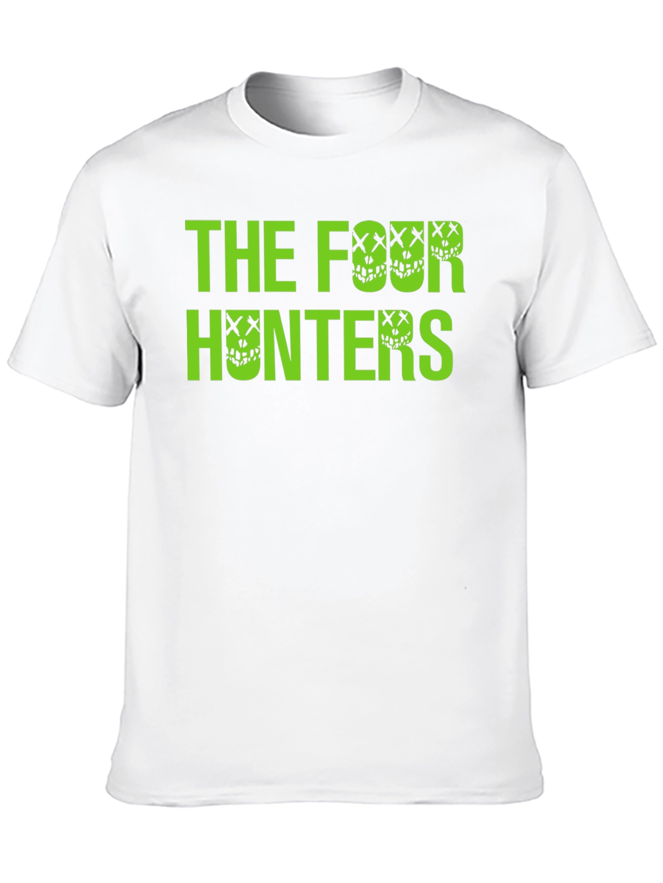 The Four Hunters Black Graphic Tee