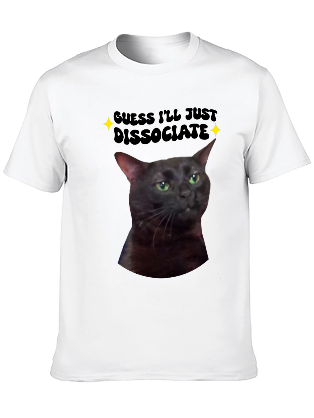 Dissociate Cat T-Shirt
