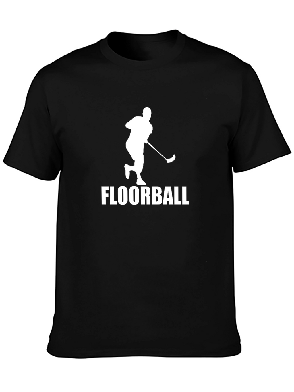 Floorball Player Graphic T-Shirt