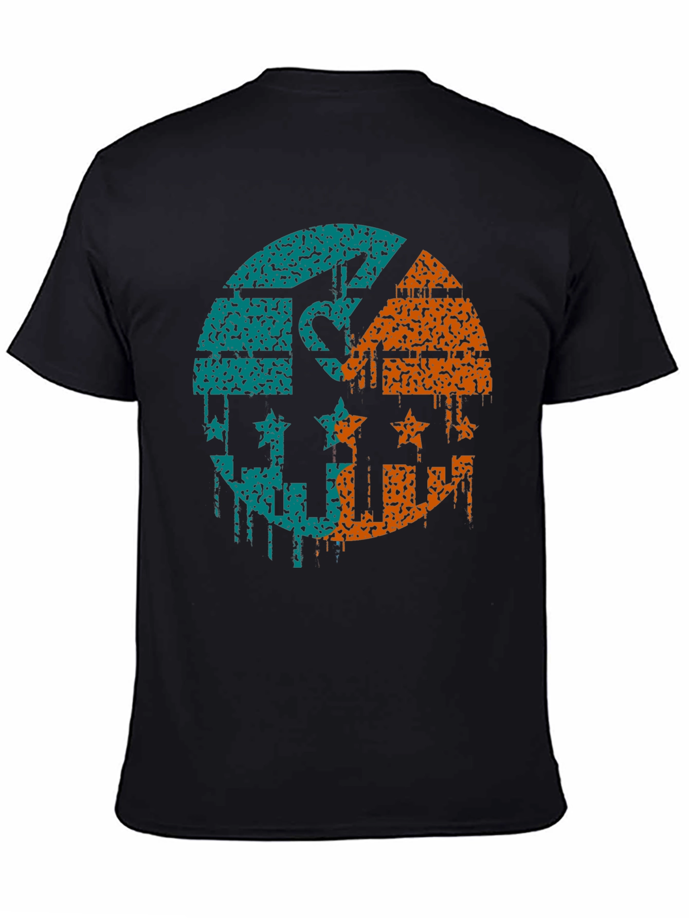 Abstract Graphic Print Tee
