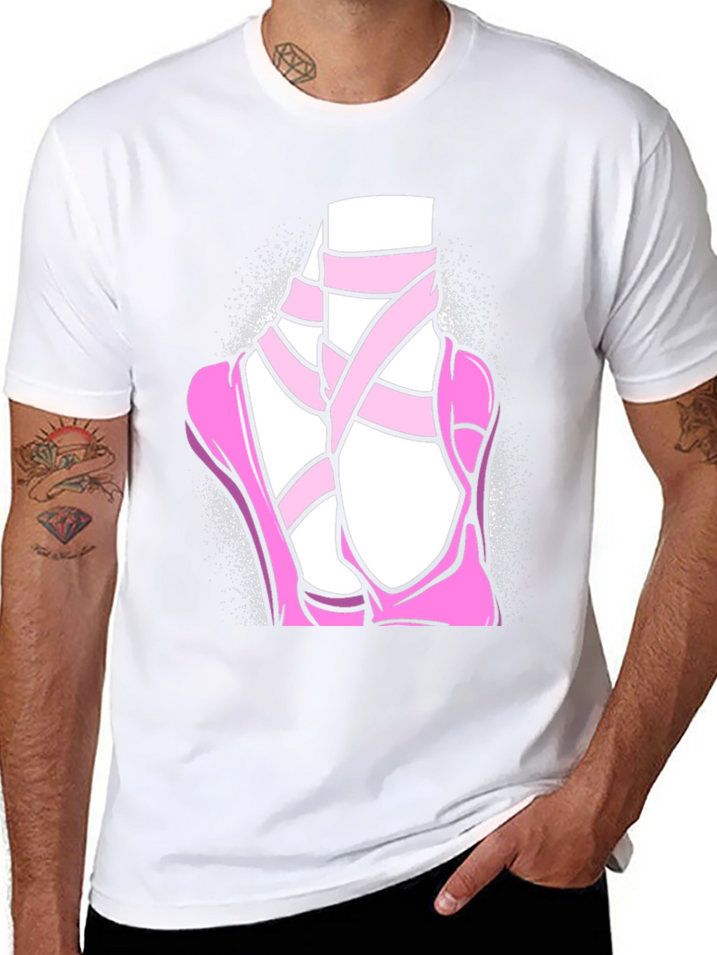 Ballerina Shoe Graphic T-Shirt
