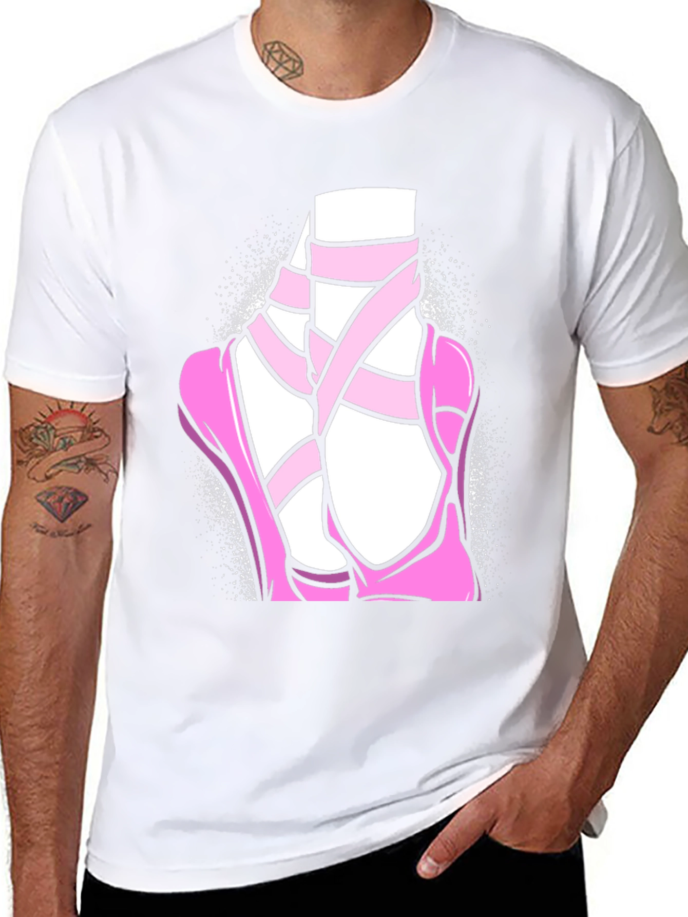 Ballerina Shoe Graphic T-Shirt