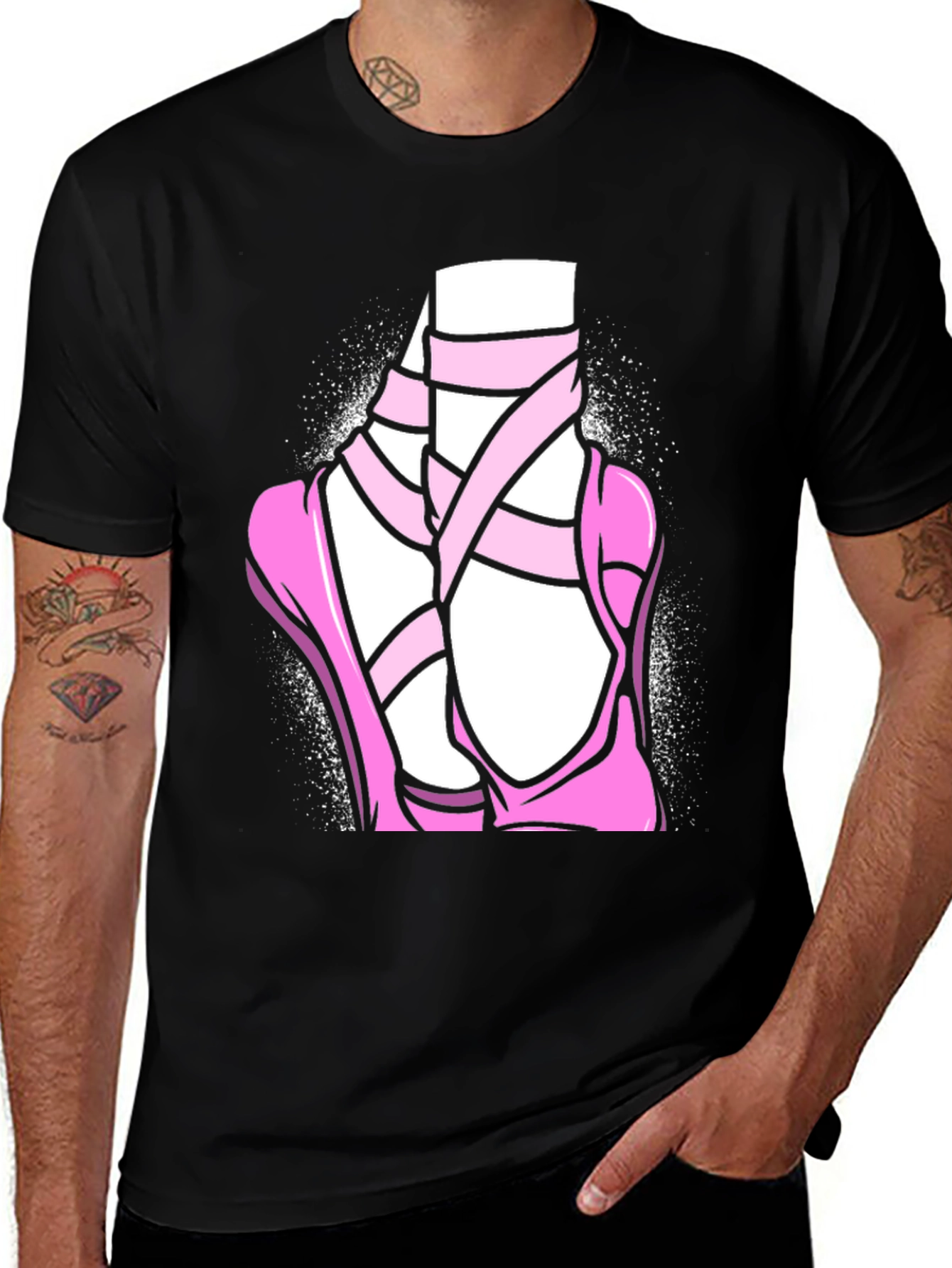 Ballerina Shoe Graphic T-Shirt