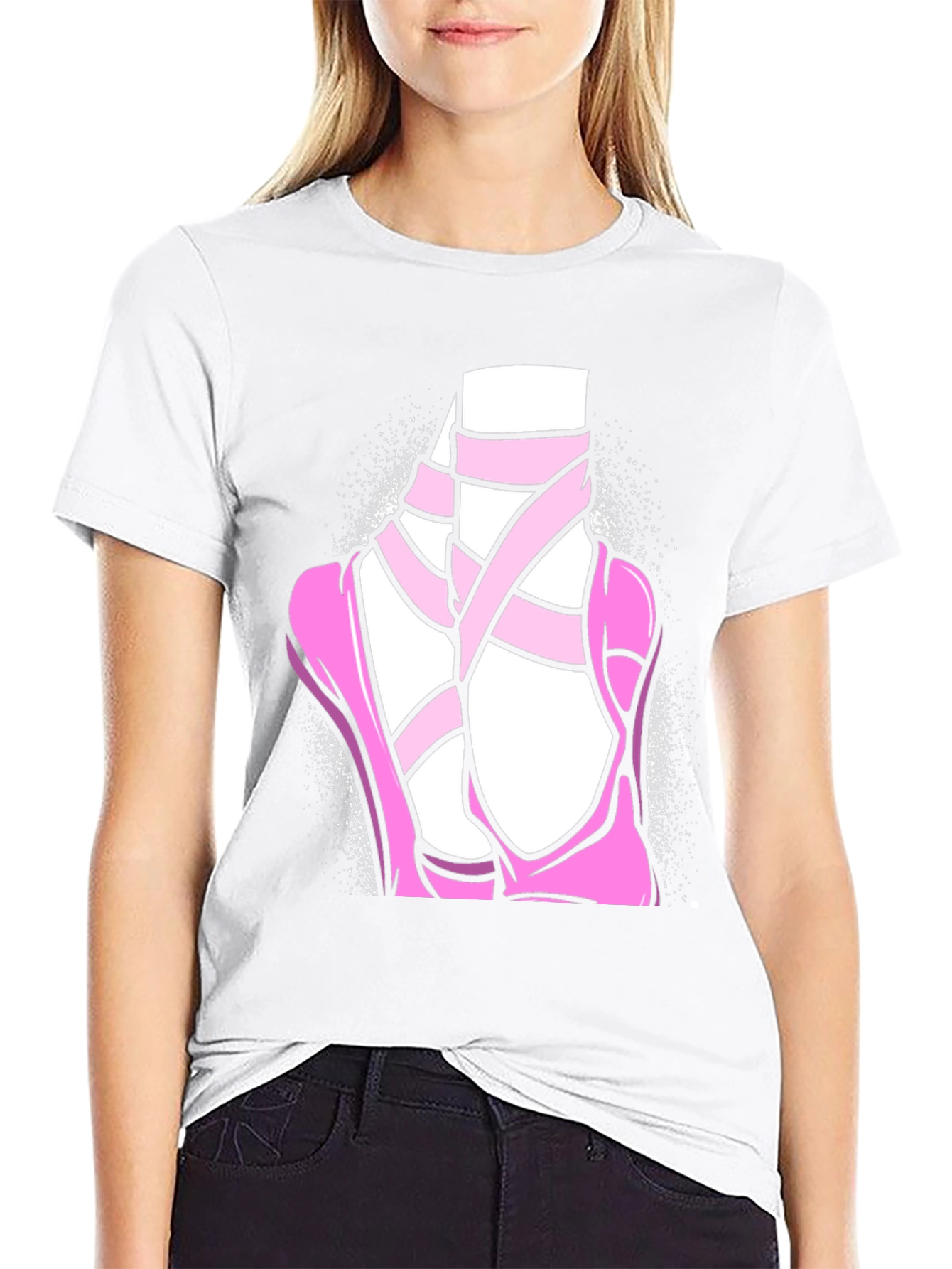 Ballerina Shoe Graphic T-Shirt