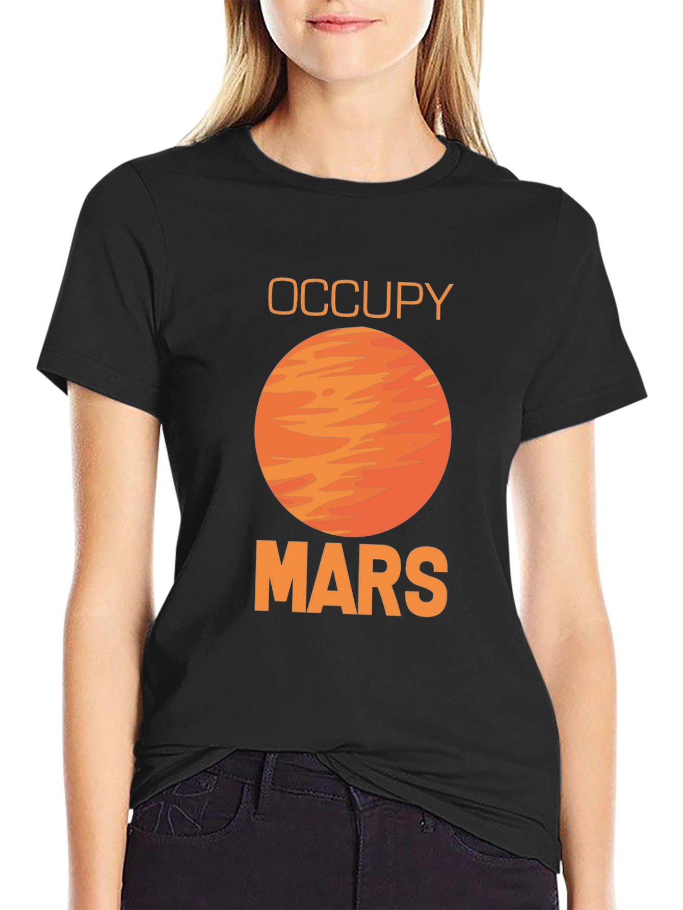 Occupy Mars Graphic T-Shirt