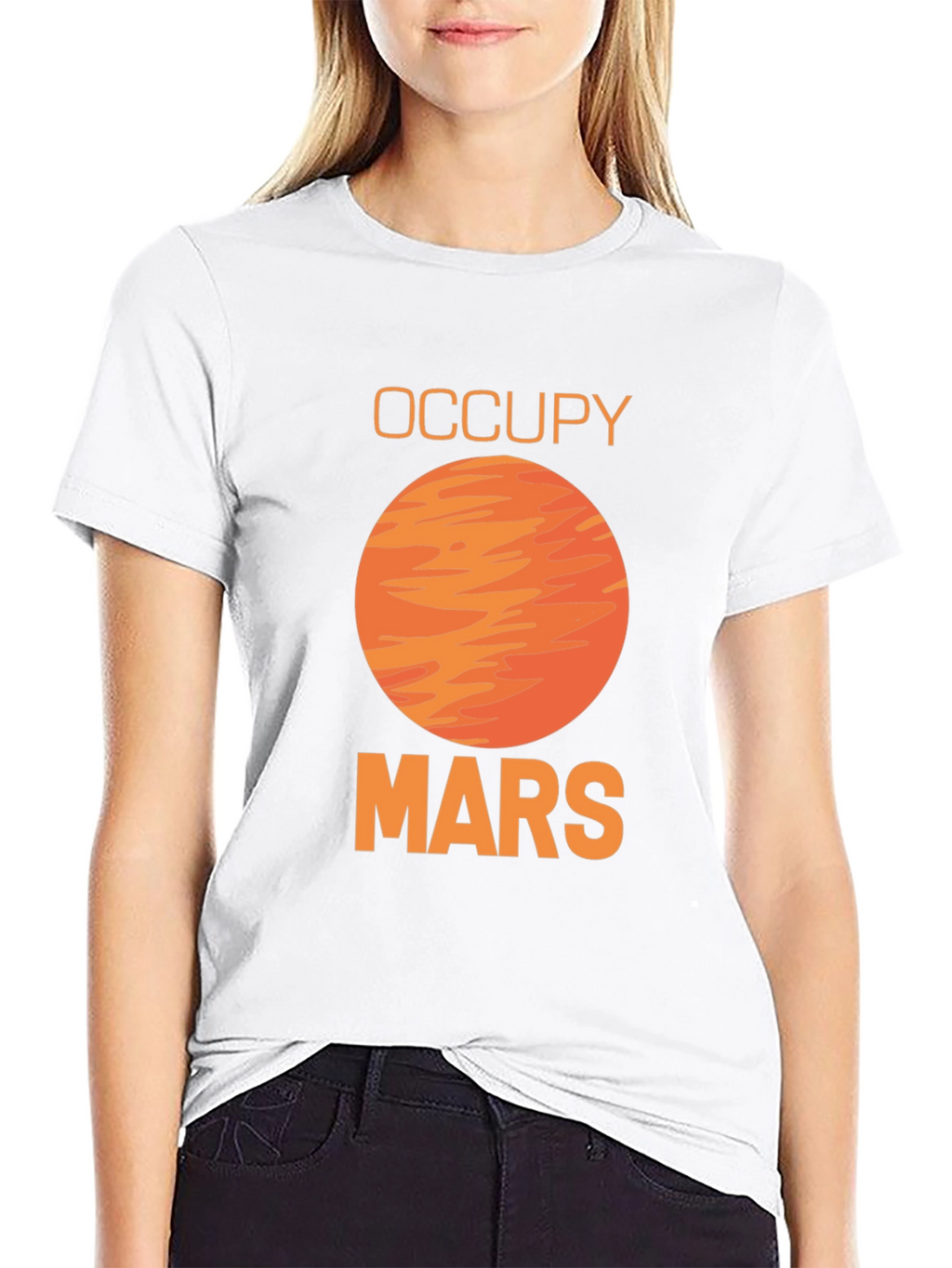 Occupy Mars Graphic T-Shirt