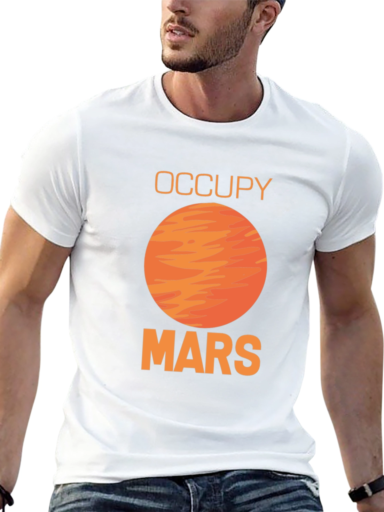 Occupy Mars Graphic T-Shirt