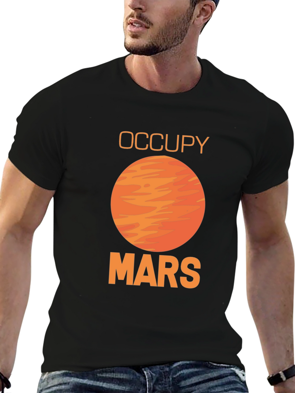Occupy Mars Graphic T-Shirt