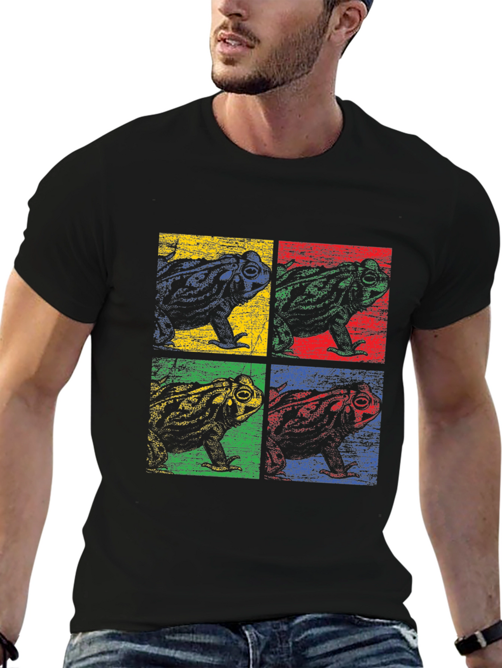 Retro Pop Art Frog T-Shirt