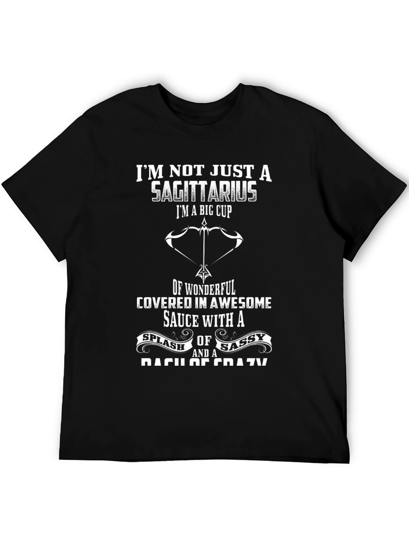 Sagittarius Zodiac T-Shirt: Big Cup of Awesome