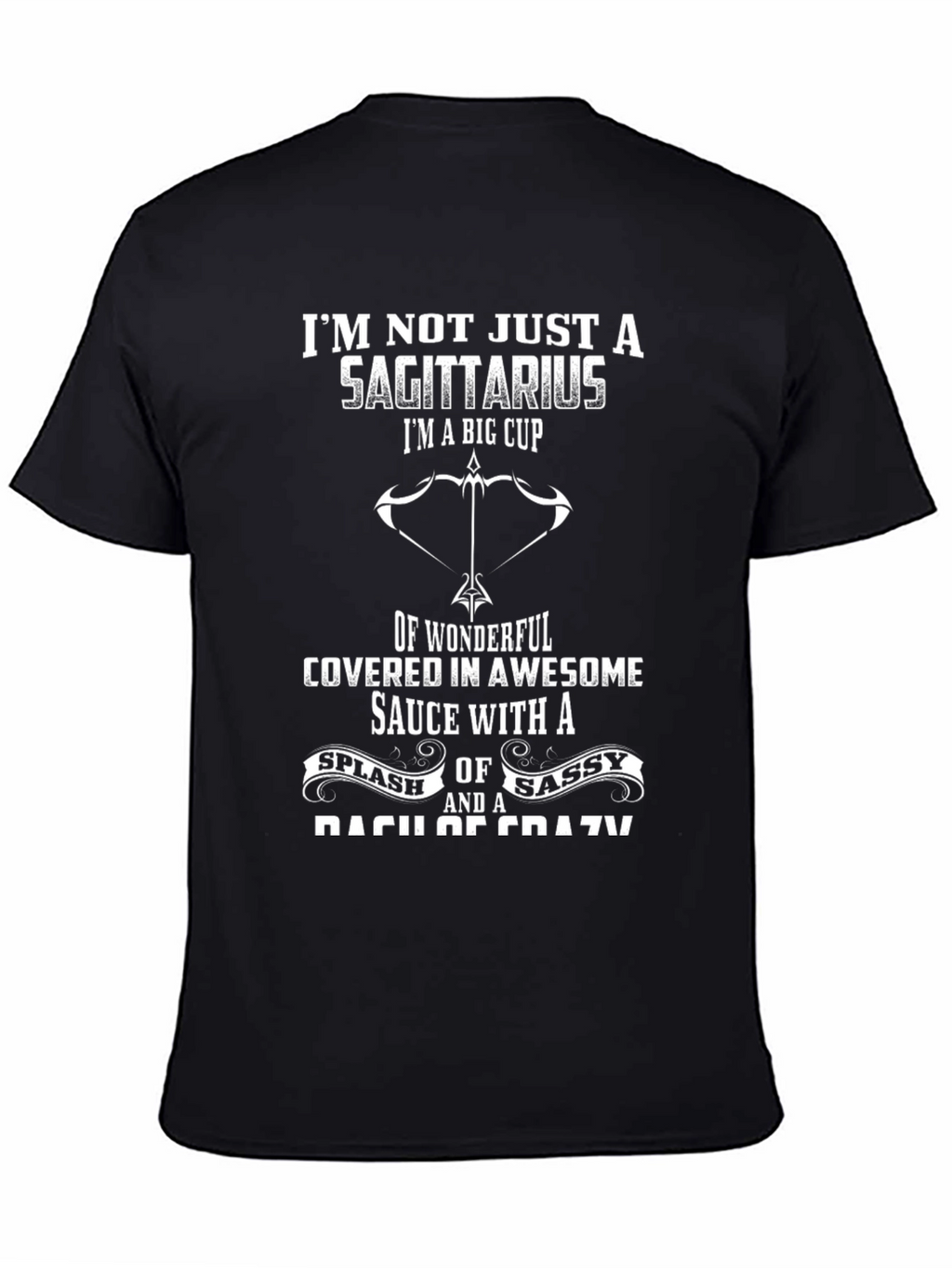 Sagittarius Zodiac T-Shirt: Big Cup of Awesome