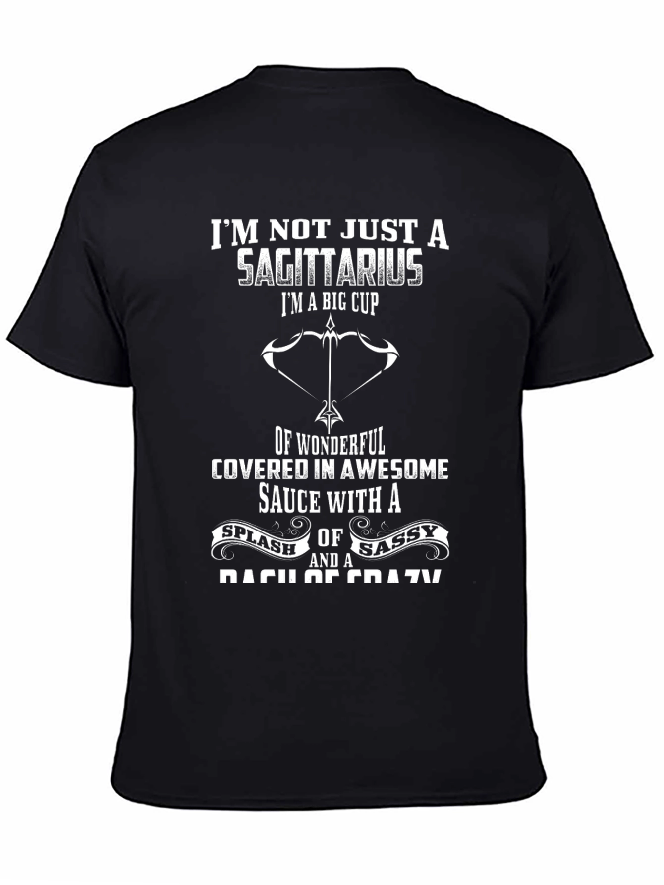 Sagittarius Zodiac T-Shirt: Big Cup of Awesome