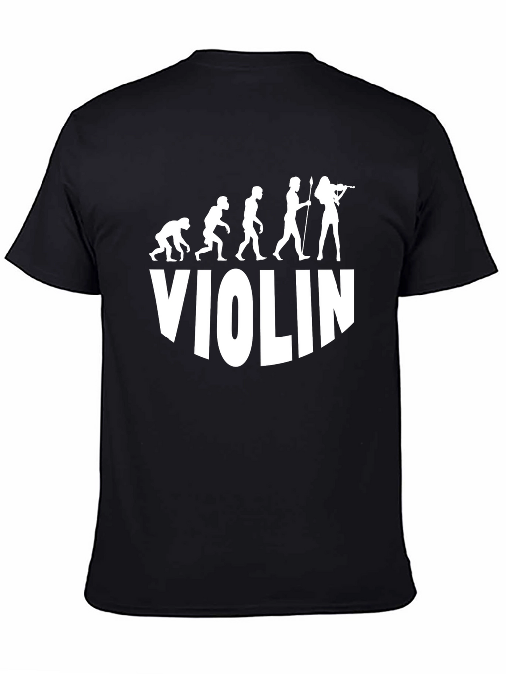 Evolution of Violinist Funny Music T-Shirt