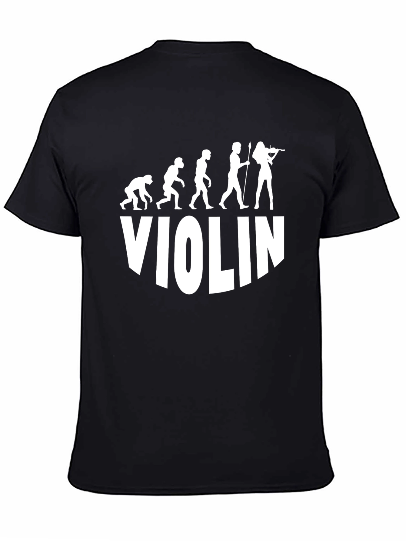 Evolution of Violinist Funny Music T-Shirt