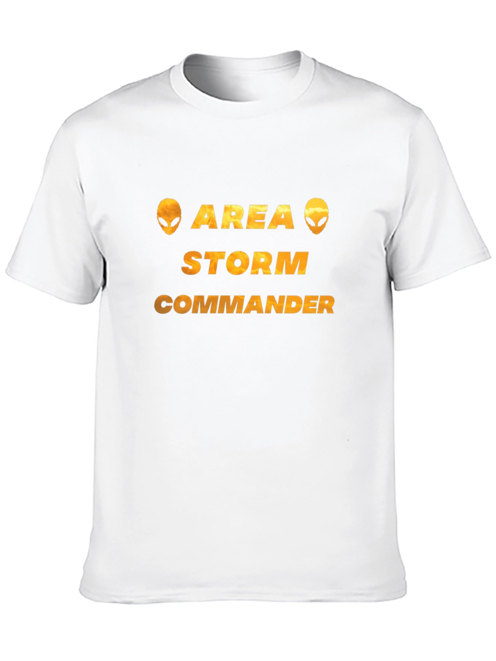 Area Storm Commander Black Graphic T-Shirt