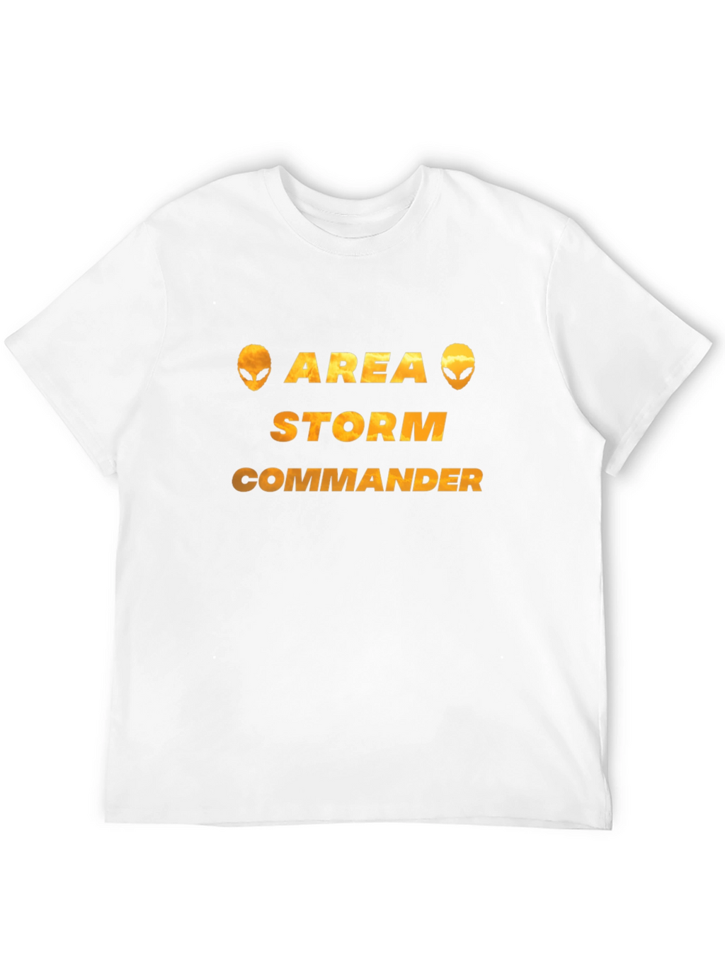 Area Storm Commander Black Graphic T-Shirt