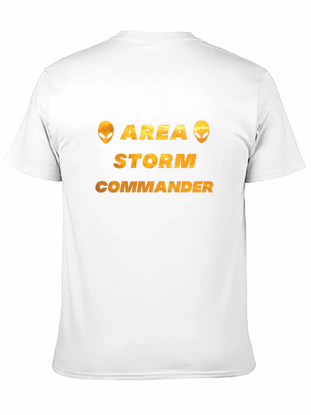 Area Storm Commander Black Graphic T-Shirt