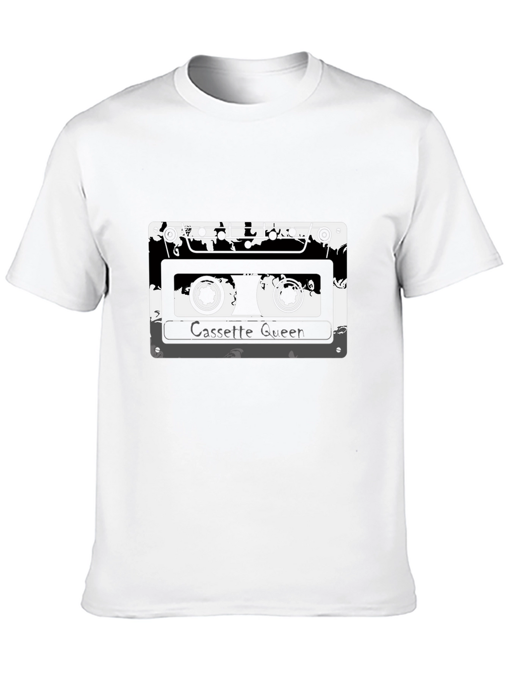 Cassette Queen Graphic Tee - Retro Style