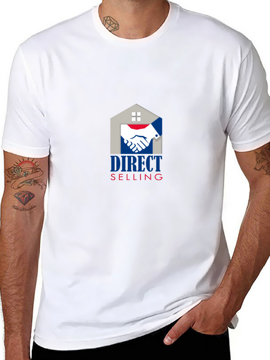 Direct Selling Black T-Shirt