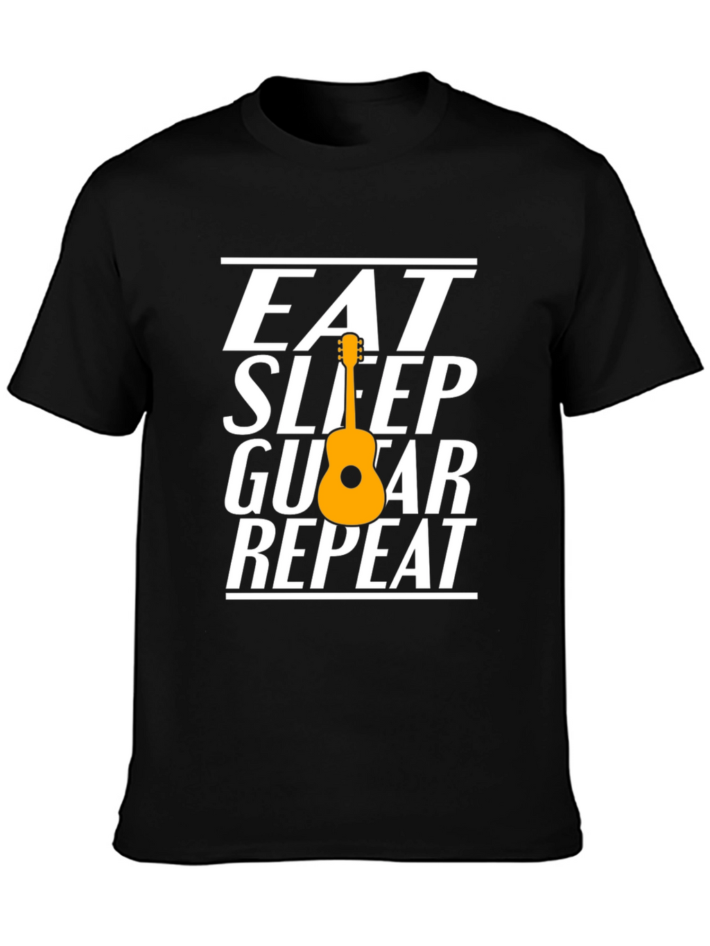 Eat Sleep Guitar Repeat T-Shirt