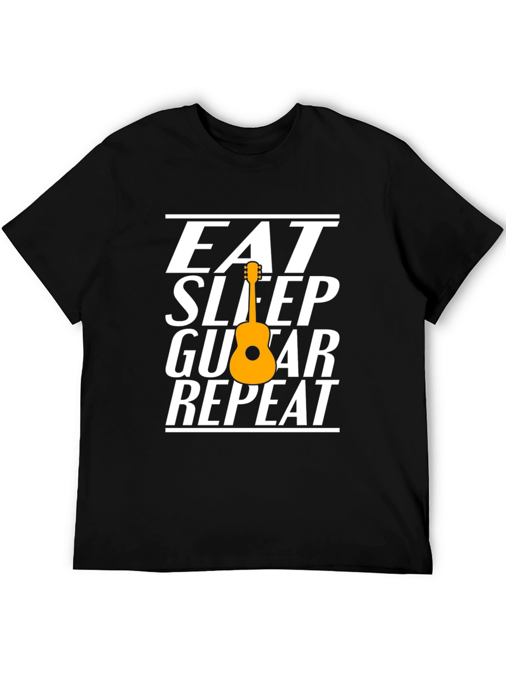 Eat Sleep Guitar Repeat T-Shirt