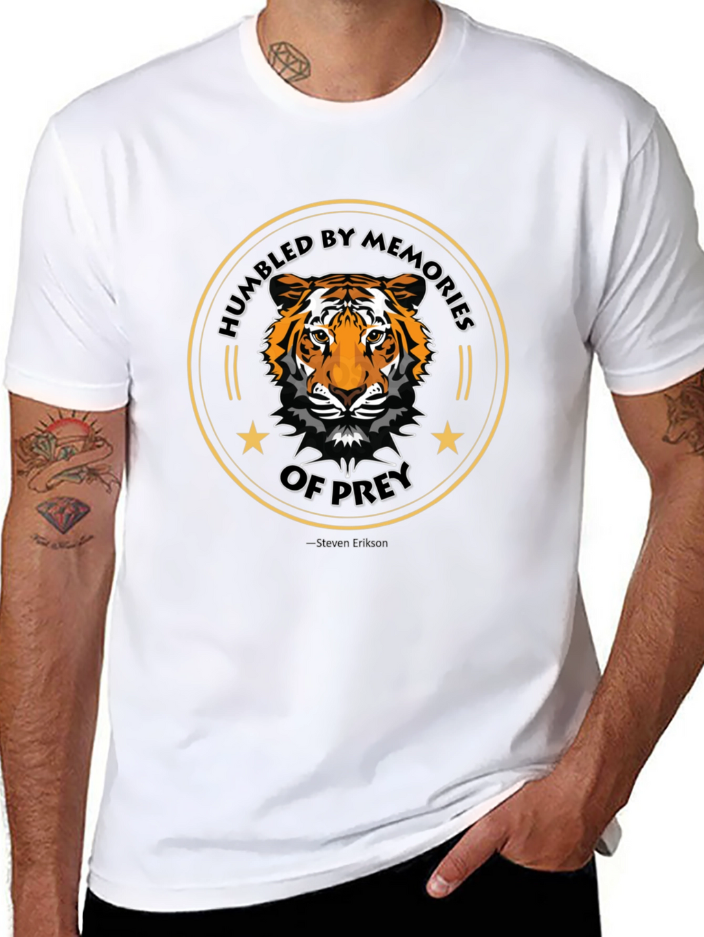 Humbled By Memories Tiger Graphic Tee