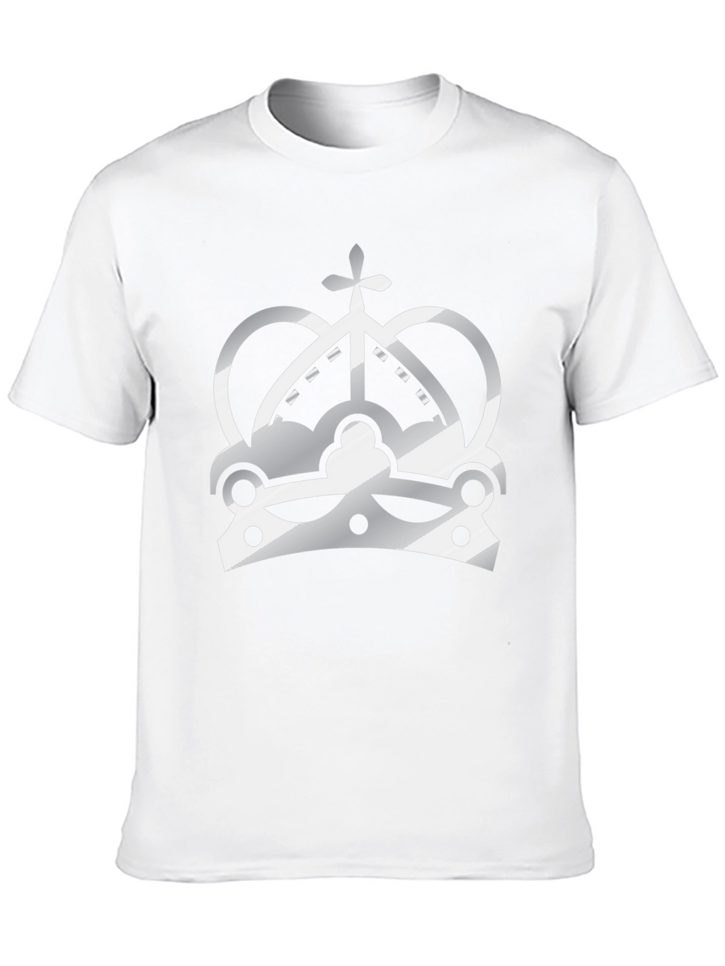 Crown Graphic Black T-Shirt - Stylish Streetwear