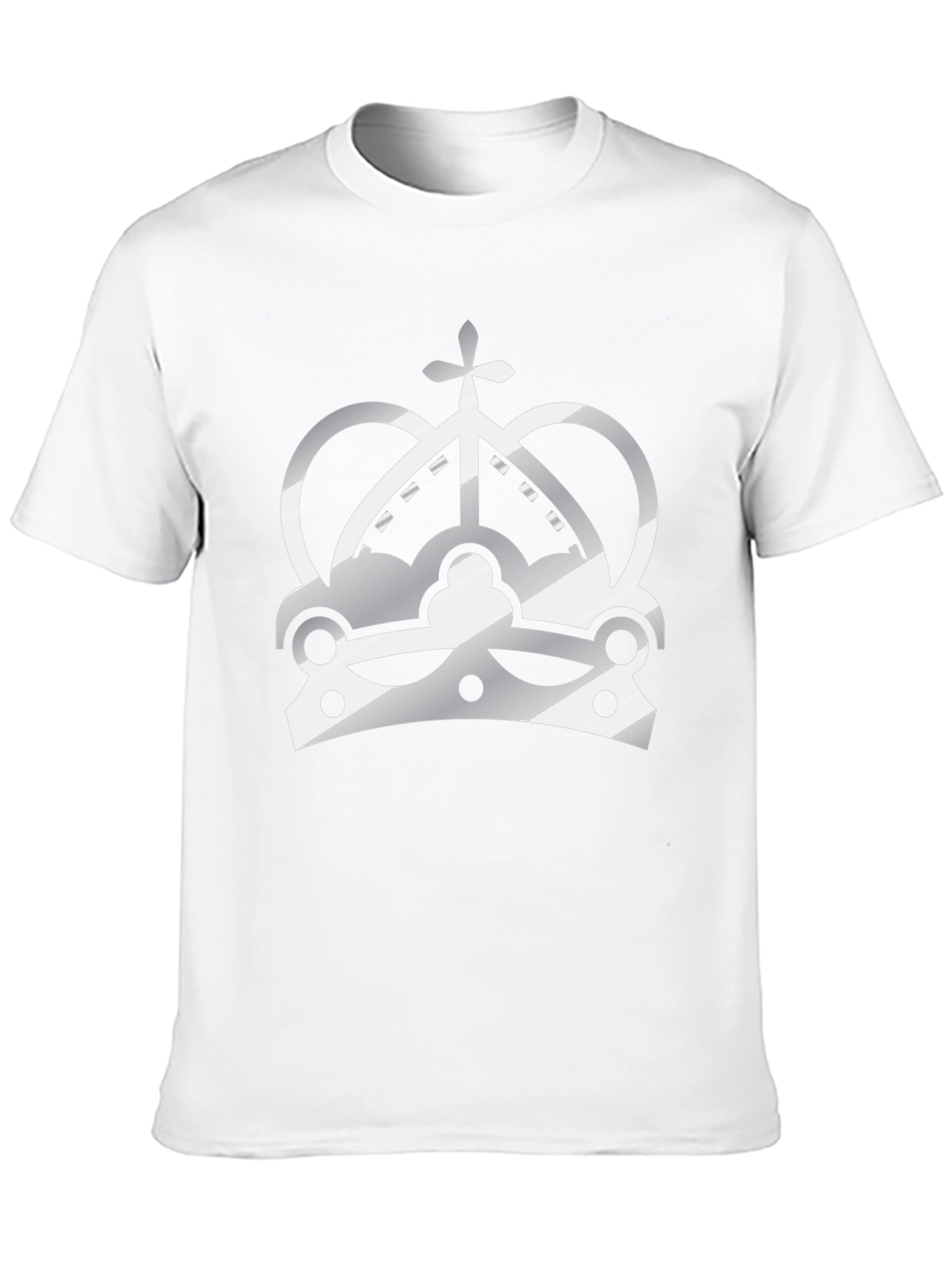 Crown Graphic Black T-Shirt - Stylish Streetwear