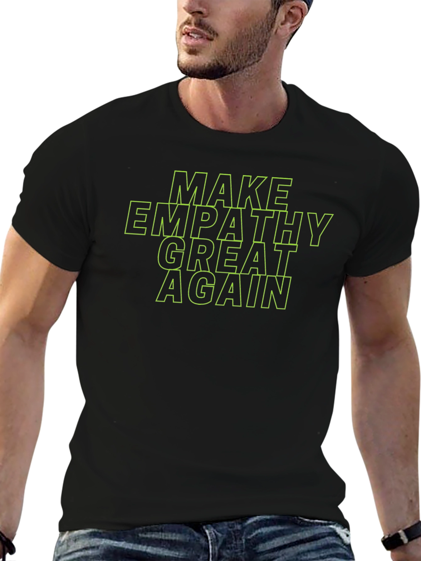 Make Empathy Great Again T-Shirt - Black