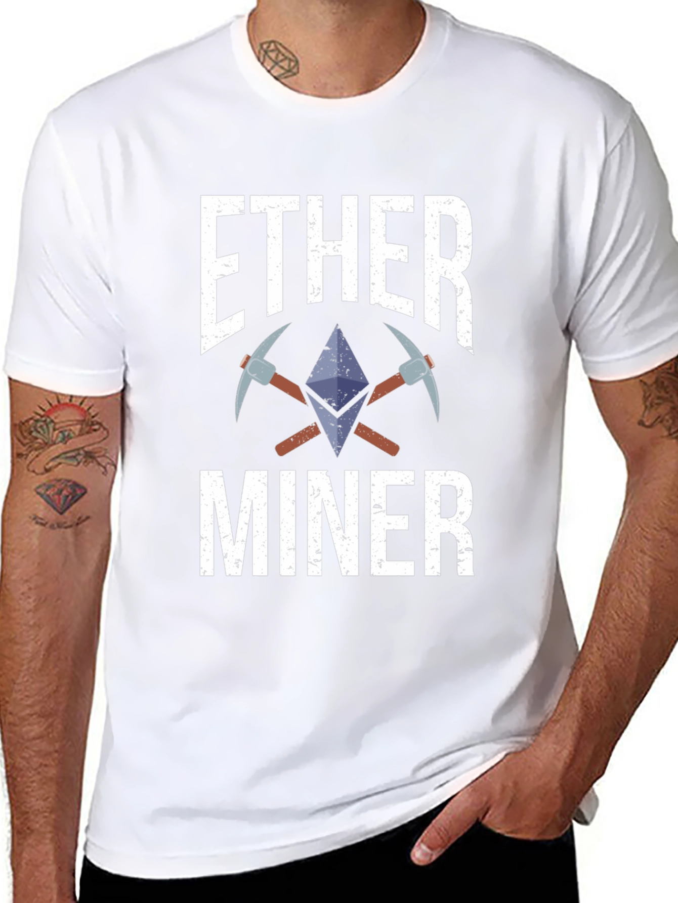 Ethereum Miner Crypto T-Shirt