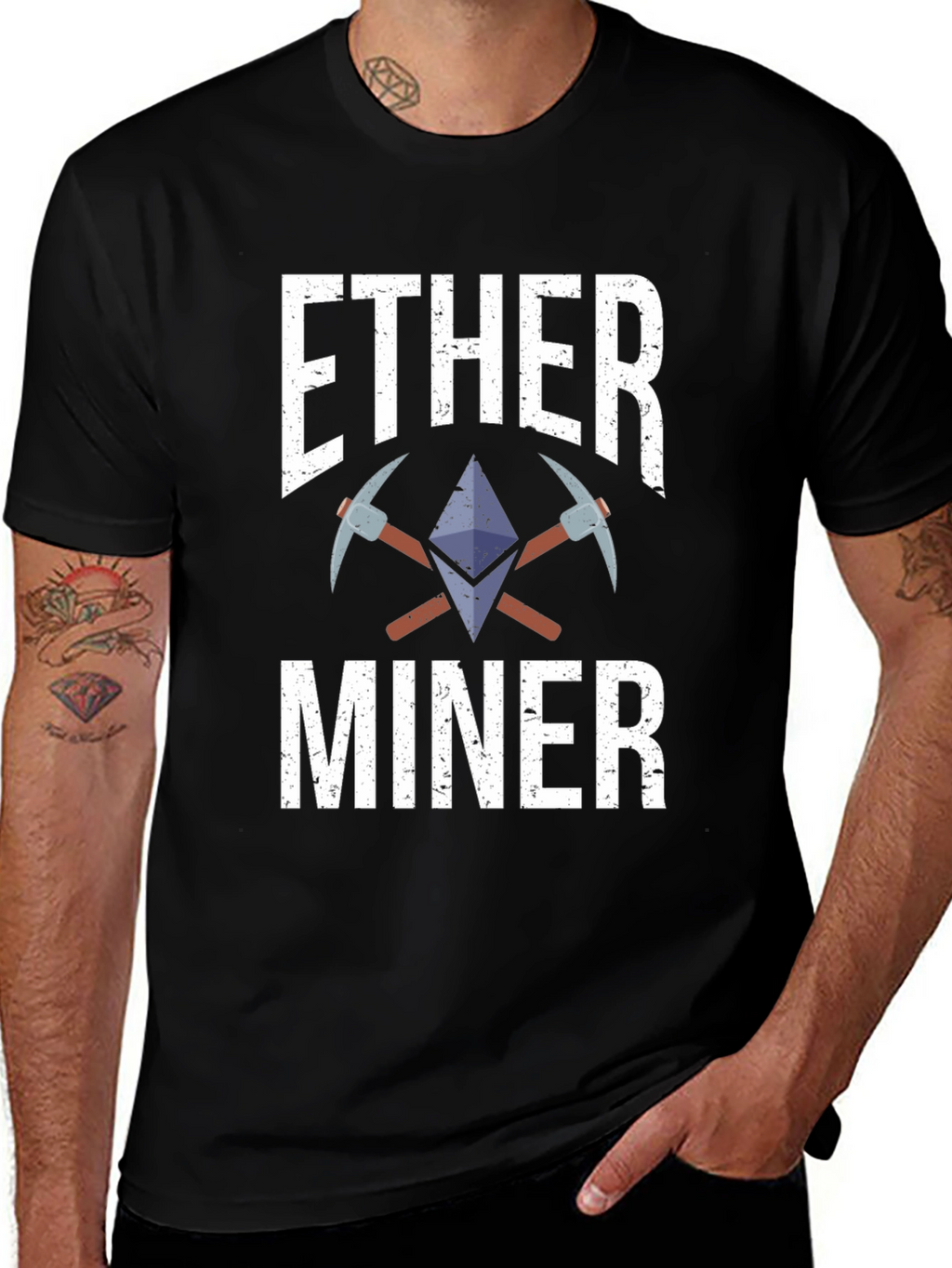 Ethereum Miner Crypto T-Shirt