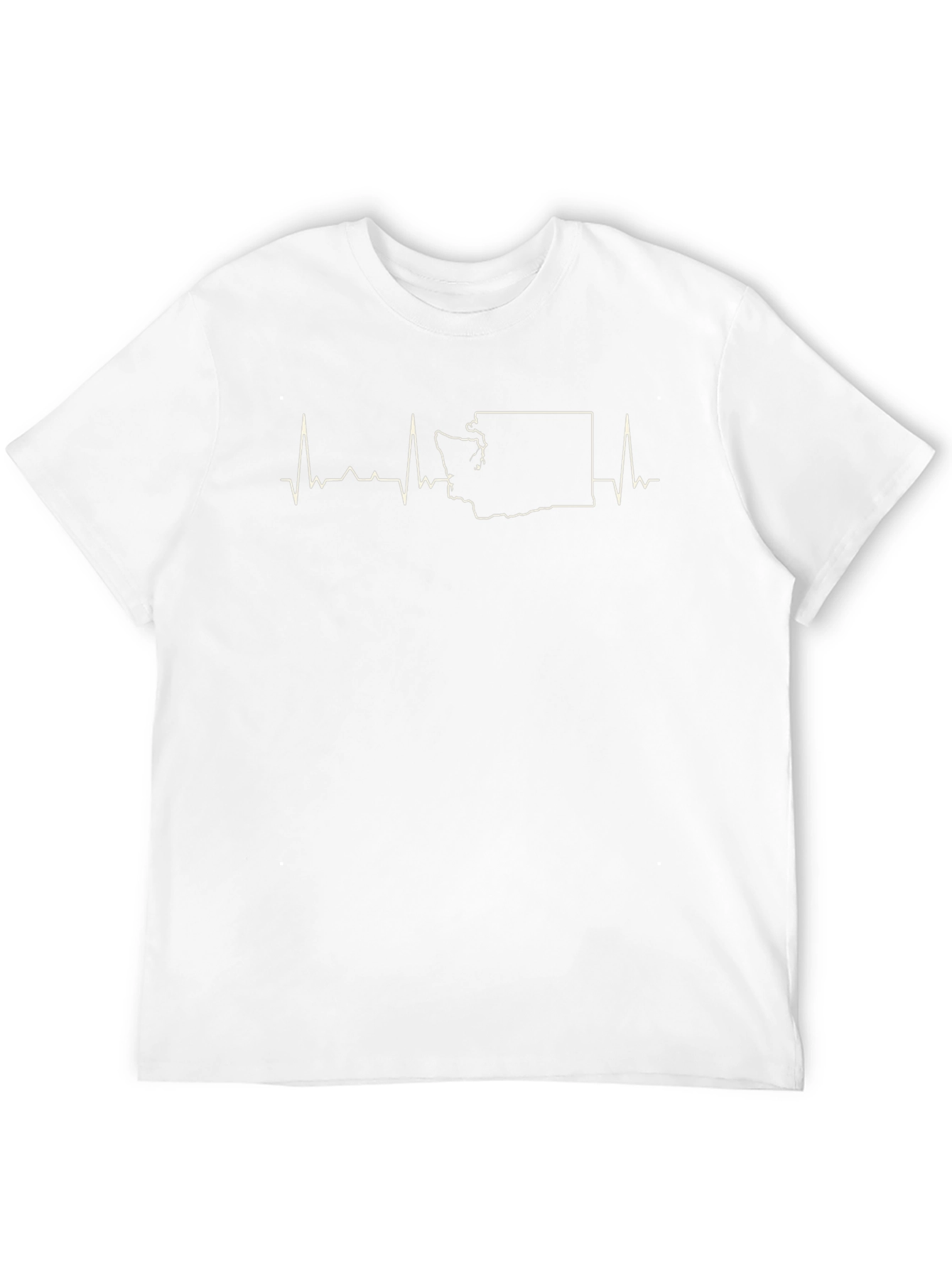 Washington State Heartbeat T-Shirt
