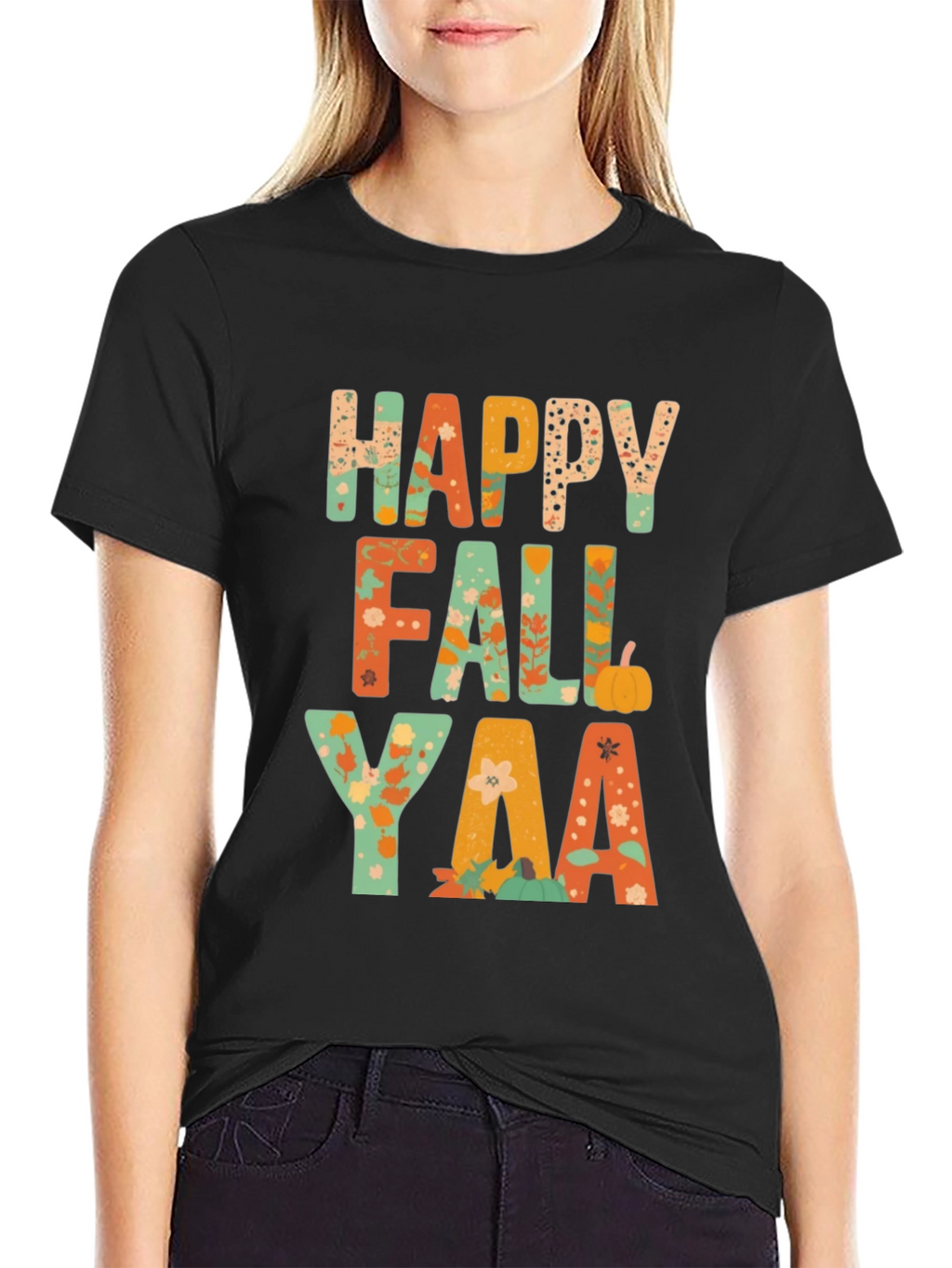 Happy Fall Yall Graphic T-Shirt