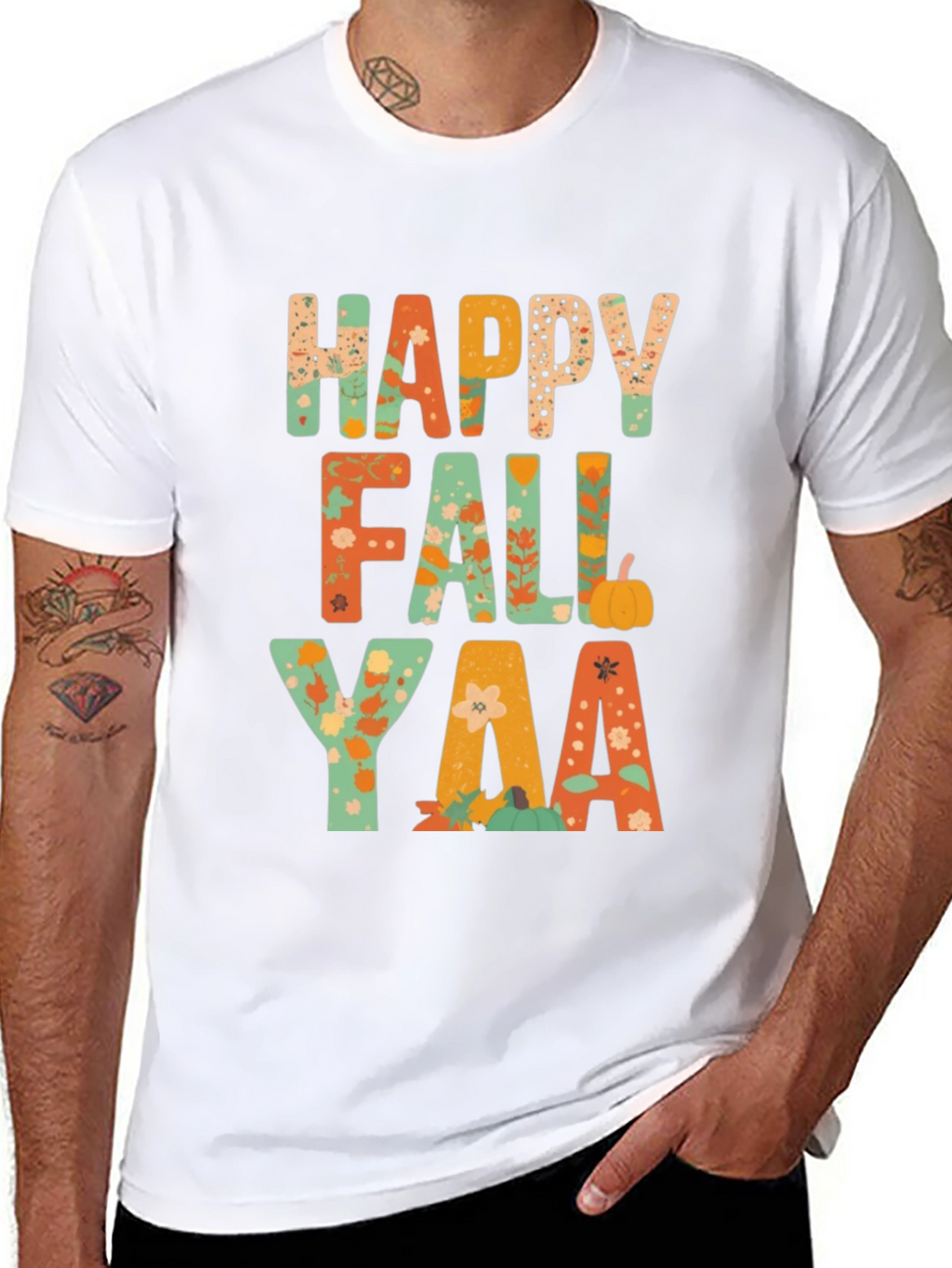 Happy Fall Yall Graphic T-Shirt