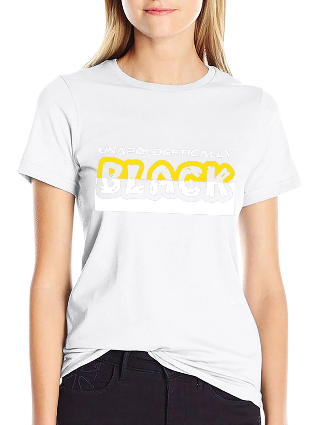 Unapologetically Black Graphic Tee - Bold Statement Shirt