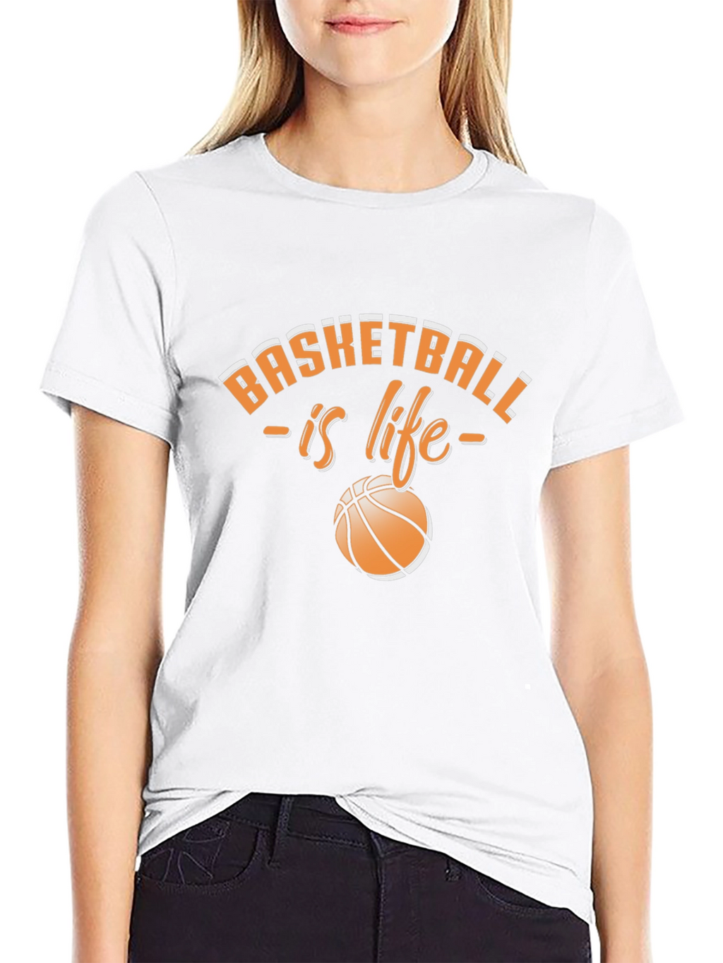 Basketball is Life Graphic T-Shirt