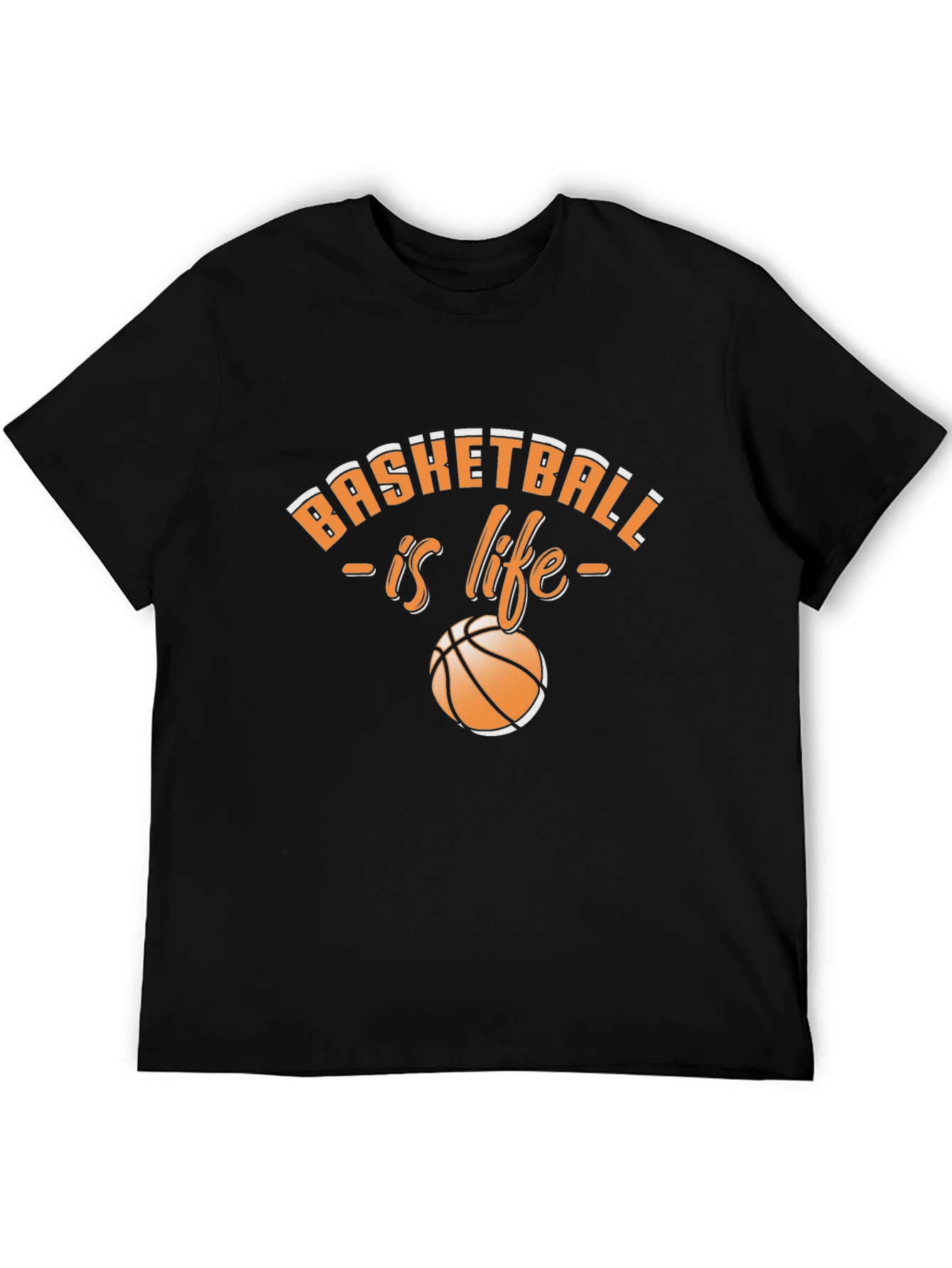 Basketball is Life Graphic T-Shirt
